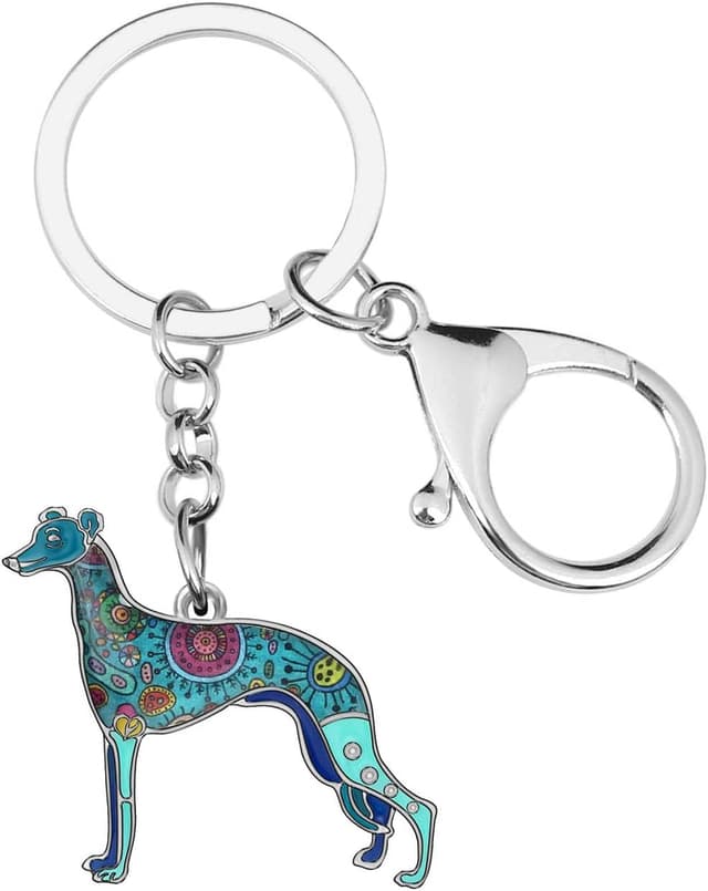 Thumbnail 6 de DOWAY Cute Whippet Dog Keychain