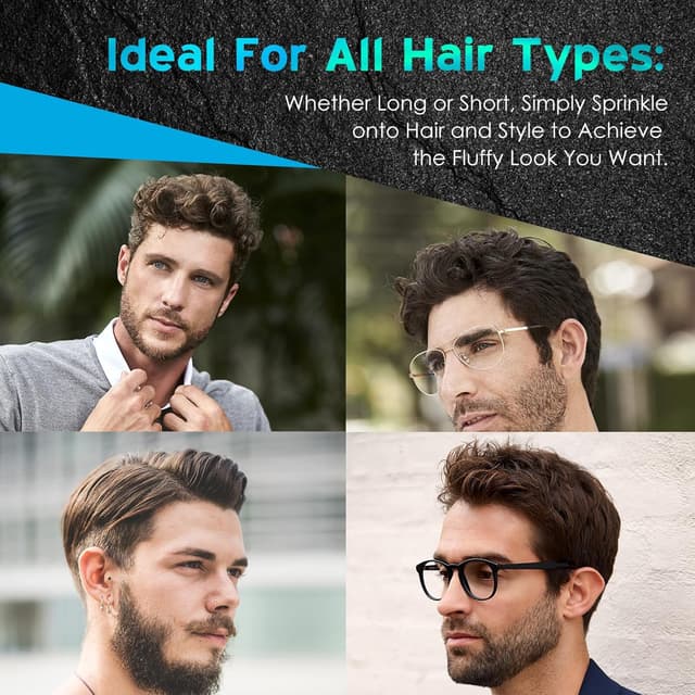 Detalle 2 de Cera in polvere uomo volumizzante: texture opaca e tenuta fino a 24 ore