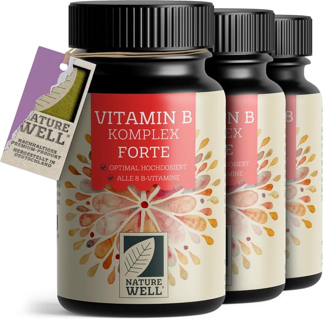 Thumbnail 6 de Vitamin B Komplex von NatureWell 180 Tabletten