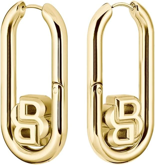 Thumbnail 2 de BOSS 1580629 Pendientes Hinge Oro amarillo con charm