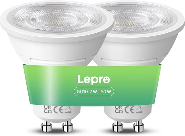 Detalle de Lepro GU10 LED 2W Neutralweiß 4000K