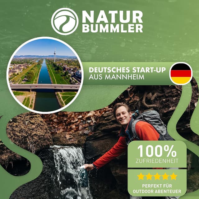 Thumbnail 6 de NATURBUMMLER Wasserfilter Flasche 1000 ml