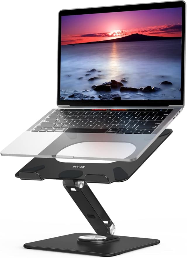 Detalle 2 de BESIGN LSX7 Supporto PC Portatile 360° Ergonomico