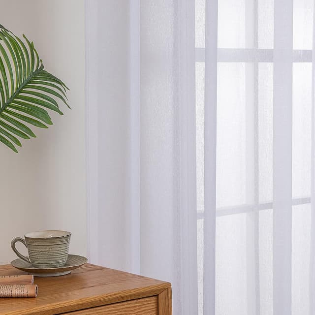 Thumbnail 6 de MIULEE Paneles Transparentes Blancos 🏡 140x122 cm