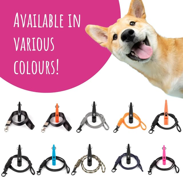 Detalle 2 de Dog recall training whistle 8 cm sound