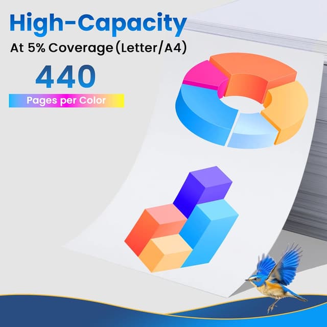 Thumbnail 2 de Jhaan 16XL Druckerpatronen kompatibel zu Epson 16 XL (Cyan, Magenta, Gelb) im 9er-Pack für Workforce WF-Modelle