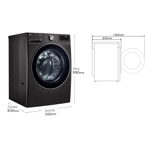 Thumbnail 3 de LG Lavadora 20 kg F0P3CYV2E