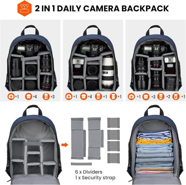 Thumbnail 2 de TARION TB-S Mochila para cámara DSLR