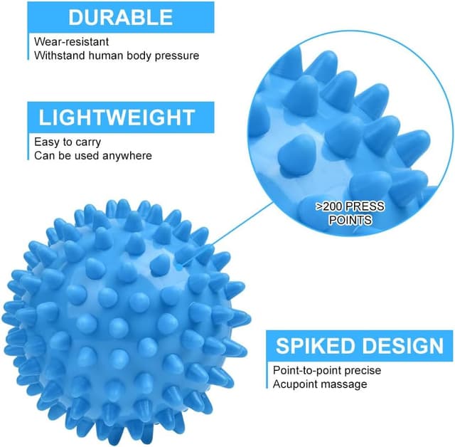 Thumbnail 1 de URAQT Palline Massaggio 2 pezzi 14/7,5 cm