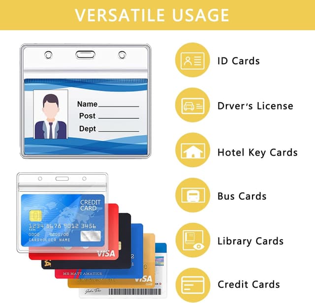Thumbnail 4 de XHDA Yellow 30‑Pack Lanyards