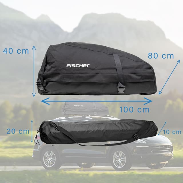 Thumbnail 6 de FISCHER Dachbox faltbar hochstabil wasserabweisend