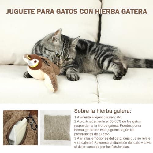 Detalle de Nepfaivy Birdie Juguete pájaro gatitos