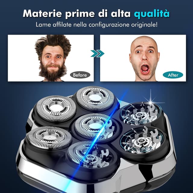 Detalle de ETENTOUS RQ8870 7D testina di ricambio