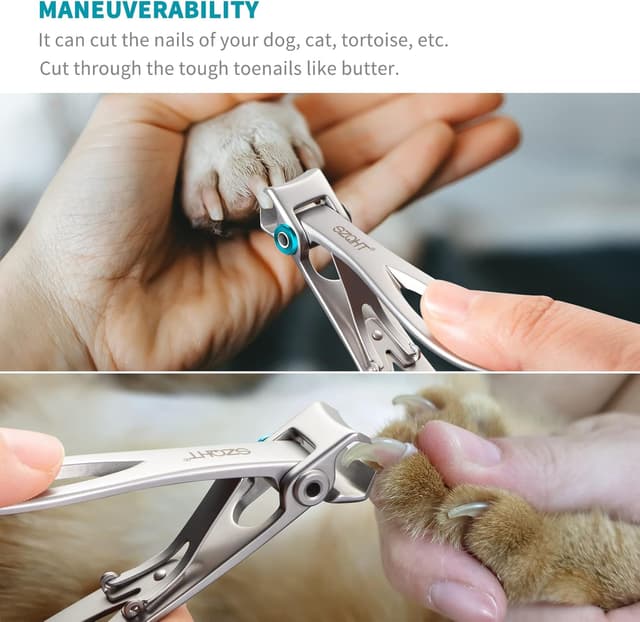 Thumbnail 4 de SZQHT Nagelknipser 15 mm Öffnung, Edelstahl Groß