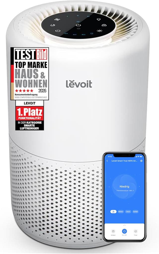 Imagen de LEVOIT Luftreiniger 3‑in‑1 HEPA Filter für Schlafzimmer en OfertitasTOP