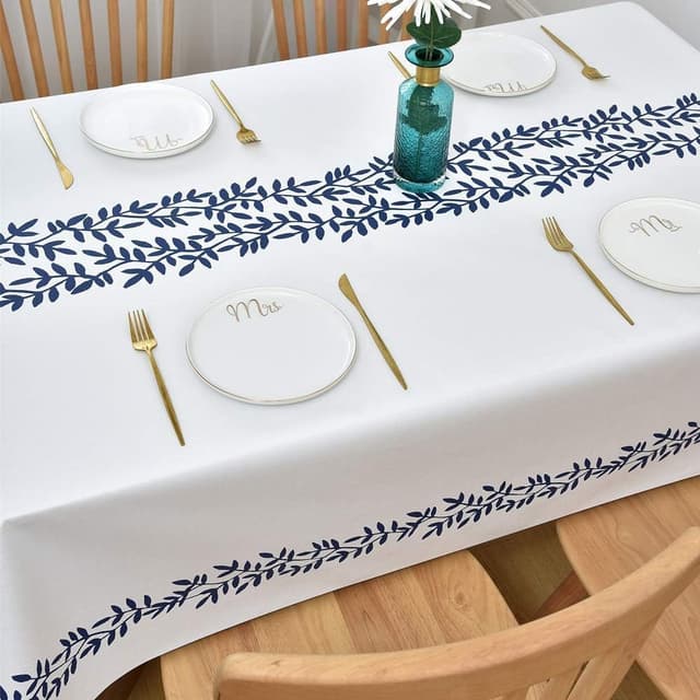 Thumbnail 4 de Yofori Tablecloth PVC Wipe Clean 137x220cm