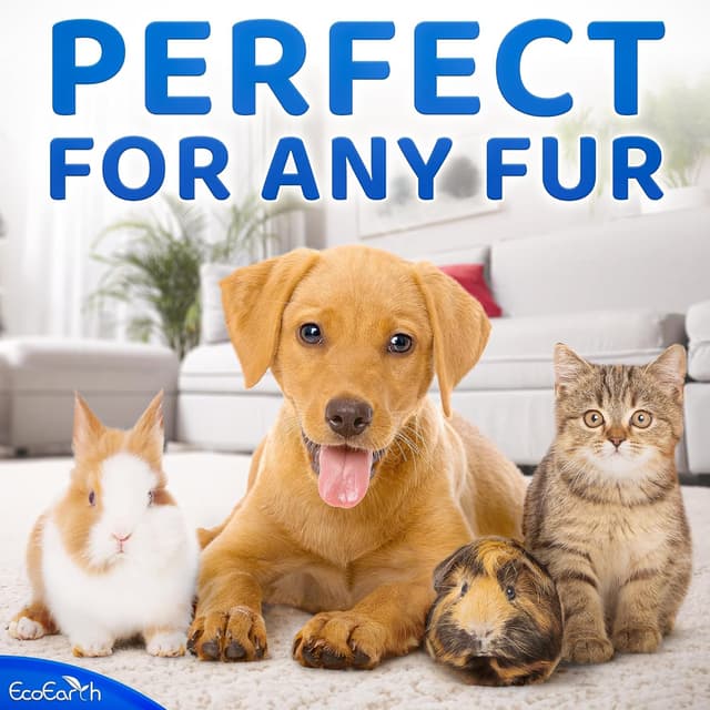 Thumbnail 6 de EcoEarth Premium Pet Wipes for Dogs & Cats (36 Hypoallergenic Wiping Gloves) — Waterless, lick-safe cleaning