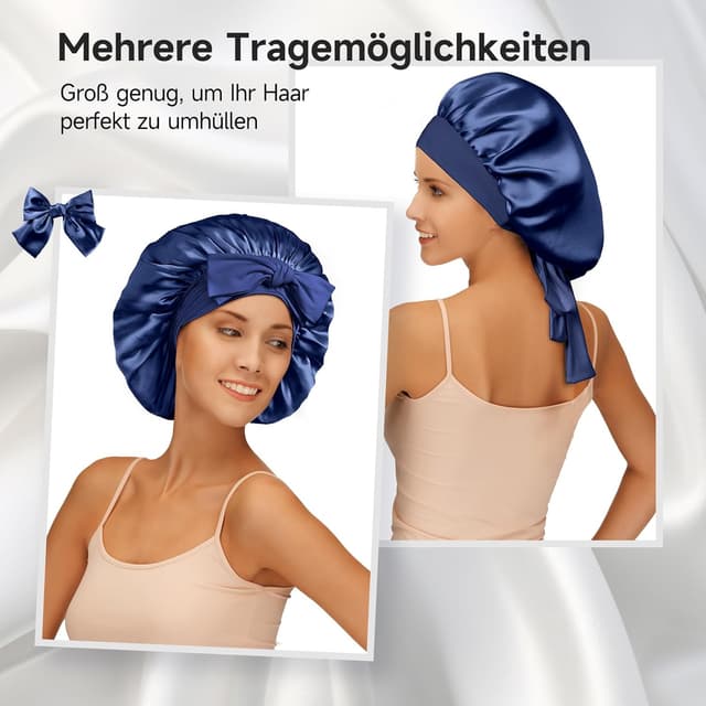 Detalle 2 de Umisleep Schlafmütze aus Maulbeerseide 22 Momme