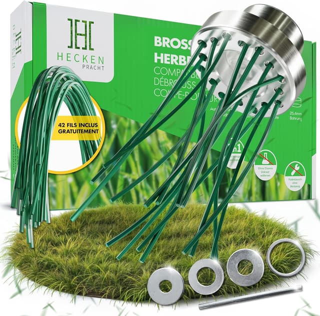 Imagen de Heckenpracht Brosse désherbante 42 fils 25,4 mm en OfertitasTOP