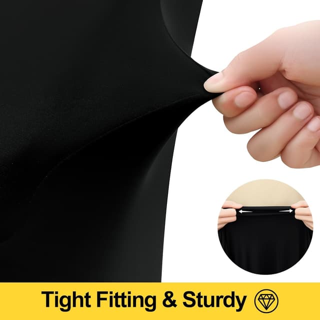 Thumbnail 2 de Smiry Spandex Tablecloth 72" for 6FT Tables 📋