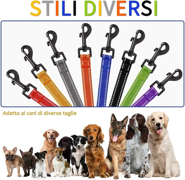 Thumbnail 6 de COMSLE guinzaglio per addestramento per cani con corda lunga e gancio robusto