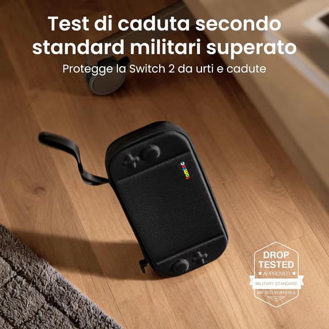 Detalle 2 de tomtoc Custodia per Switch 2 12 giochi