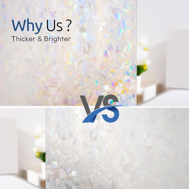 Thumbnail 4 de rabbitgoo Rainbow Window Film 44.5x200cm