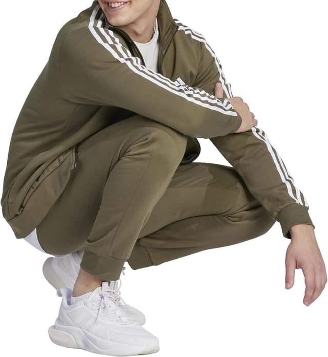 Thumbnail 4 de adidas SPORTSWEAR BASIC 3 STRIPES TRICOT Chándal hombre L