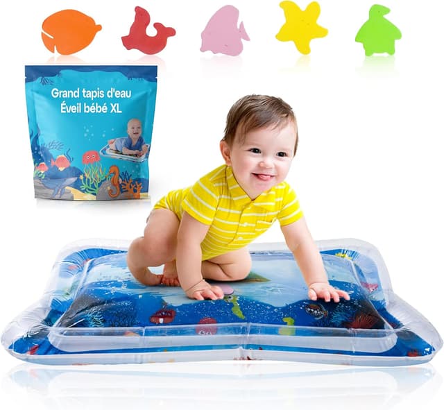 Detalle de Tapis Eau Bebe Eveil Aquarium Gonflable 76x95cm