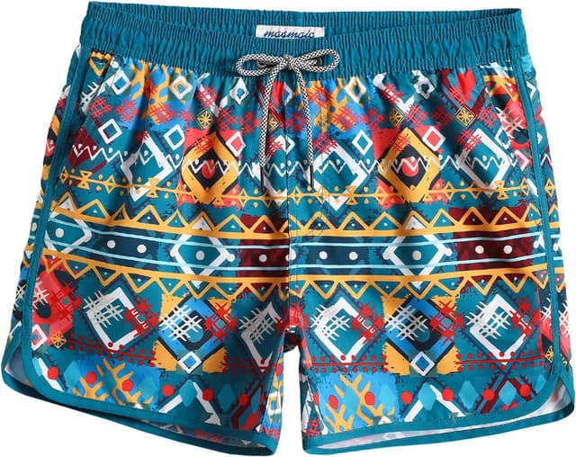 Detalle de MaaMgic Herren Badeshorts Vintage Retro 5-10 Minuten