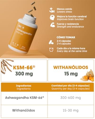 Thumbnail 4 de NUTRIBRAIN Ashwagandha KSM-66 240 cápsulas