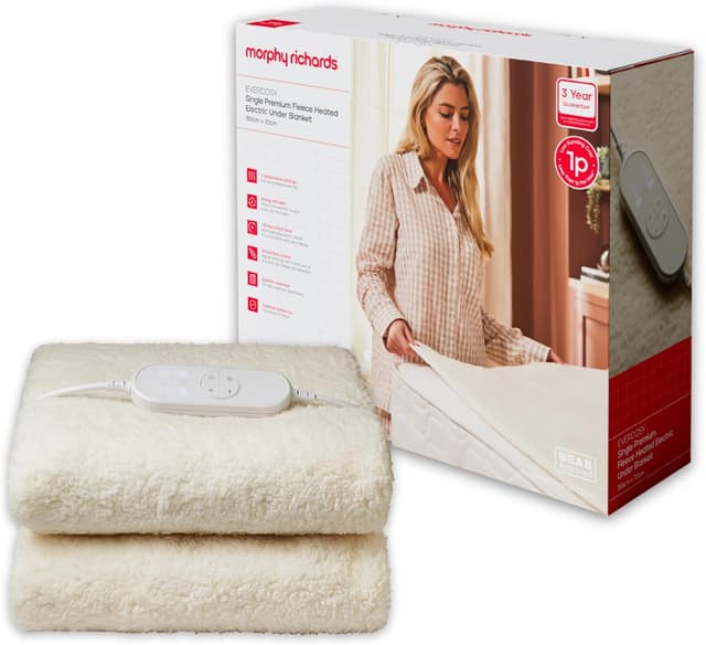 Thumbnail 6 de Morphy Richards EverCosy Electric Under Blanket 200x152cm