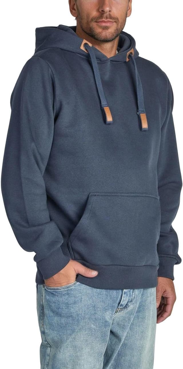 Detalle de DENIMFY Hoodie Herren Regular Fit DFIvo Kapuzenpullover