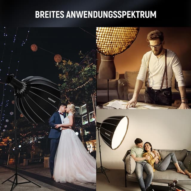 Thumbnail 6 de NEEWER NS38P Parabol-Softbox mit Bowens Mount