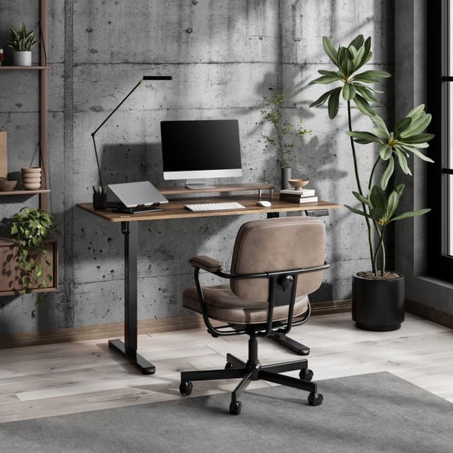 Detalle de SENSE7 Nojo Light Escritorio regulable eléctrico 120x60