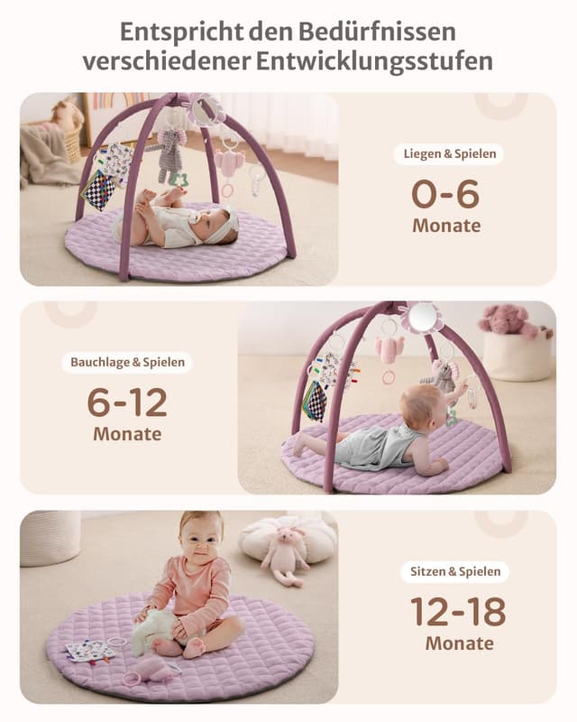 Thumbnail 3 de Blissful Diary Spielbogen Baby 85×85 cm