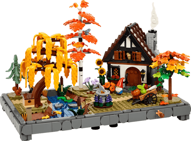 Imagen de LEGO Icons Herbstlicher Landhausgarten 11372 en OfertitasTOP