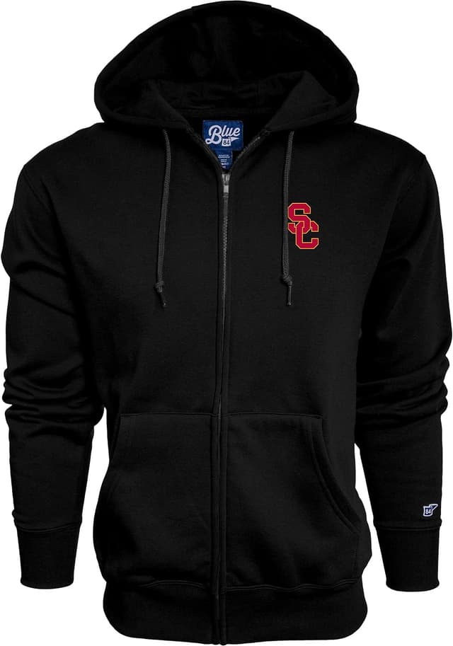 Detalle de Blue 84 NCAA Men’s Full Zip Hoodie Icon (Ohio State Buckeyes)