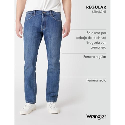 Detalle de Wrangler Red Kabel Regular 32W/34L, jeans azul