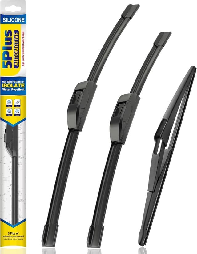 Detalle de 5 PLUS® Silicone Wiper Blades 26"/17"/12"