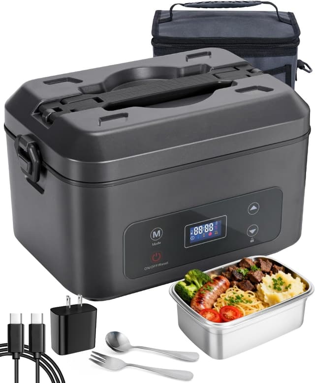 Imagen de AIZOCO Cordless Heated Lunch Box 5.5 cups 🍱 en OfertitasTOP