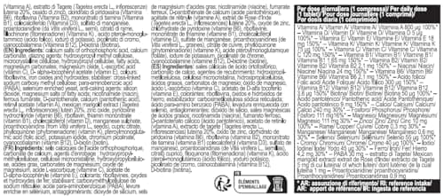 Detalle de YAMAMOTO NUTRITION Multi VITAMIN 🍏 60 tabletas saludables