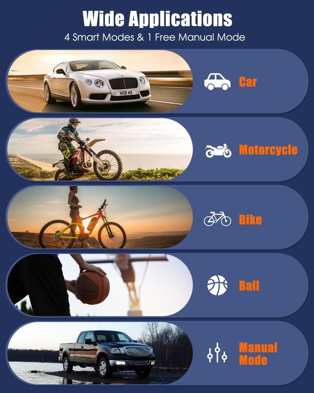 Thumbnail 3 de AUTDER Cordless Tyre Inflator 180 PSI ⛽