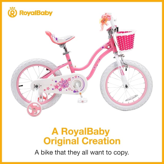 Detalle 2 de RoyalBaby Stargirl 12 Inch Girls Bike