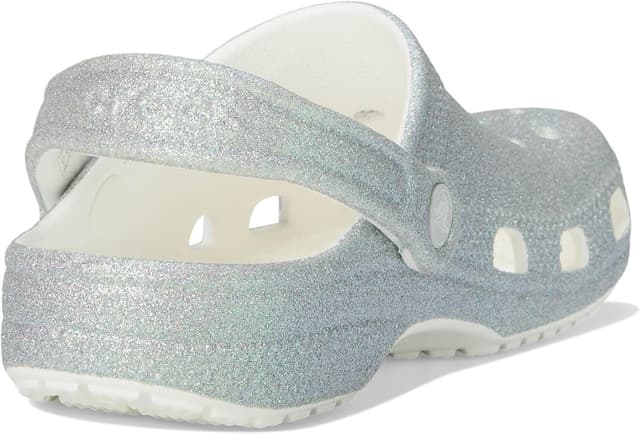 Detalle de Crocs Unisex Kids Classic Iridescent Glitter Clog