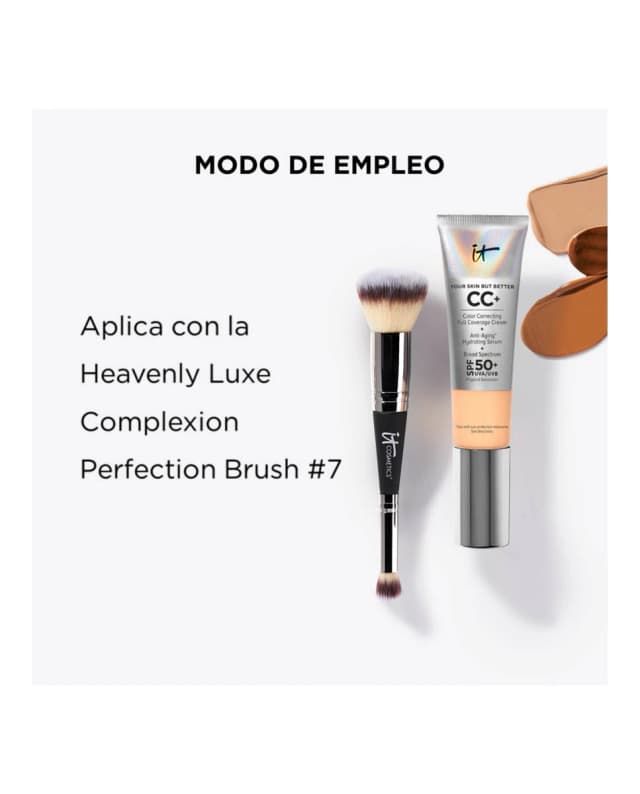 Detalle 2 de IT Cosmetics Your Skin But Better CC+ Cream SPF 50+ — Base de maquillaje 💄