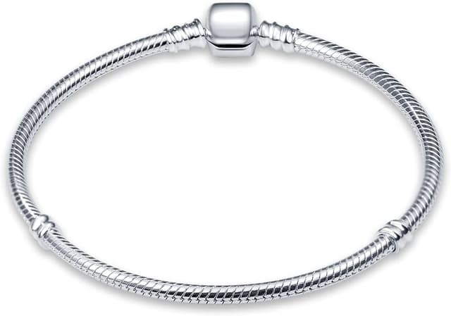 Detalle de Pandach Damen-Armband aus 925 Sterling Silber (Moments, Schlangen-Gliederarmband) – CMB051