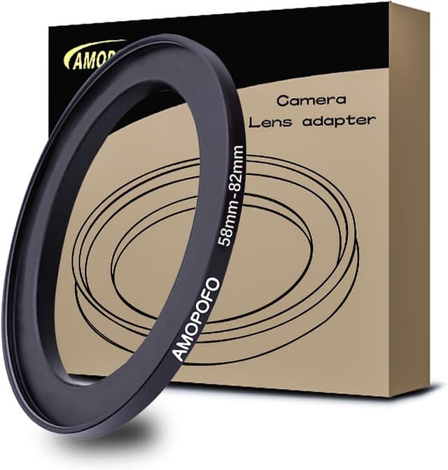 Imagen de AMOPOFO 58-82mm Step Up Ring en OfertitasTOP