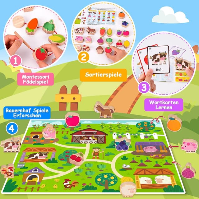 Thumbnail 3 de Montessori Spielzeug ab 2 Jahren