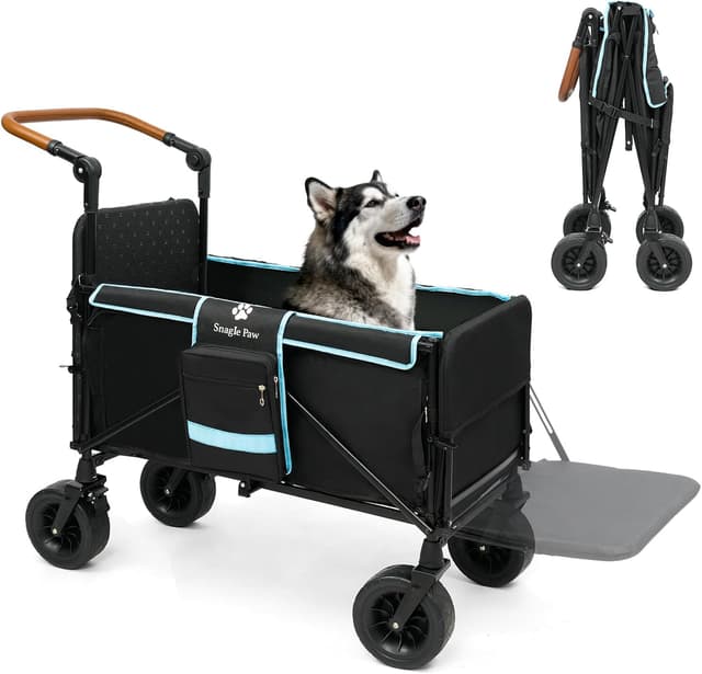 Detalle de Snagle Paw Folding Dog Stroller Up to 90kg